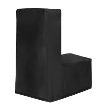 Funda Protectora Negra Impermeable para Máquina Elíptica, Ideal para Bicicletas Dinámicas, Gimnasios y Accesorios de Fitness.