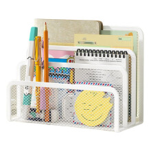Schreibtisch-Post-Organizer, Kleine Aktenhalter, Brief-Organizer, Metallgitter, Dokumenten-/Ablage-/Ordner-/Papier-Organizer für Den Schreibtisch A