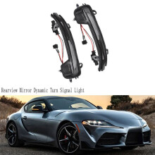 Rearview Mirror Dynamic Turn Signal Light Side Door Mirror Blinker for  GR  A90 2020-2023