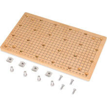 Panneau de Découpe CNC en pour Routeur CNC 3018, Compatible avec 3018 PRO MAX, 300 X 180 X 12 mm, Trous M6 (6 mm), Vis.