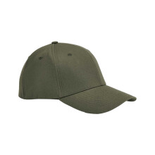 (L-XL, Olive Green) Beechfield EarthAware Stretch Organic Baseball Cap