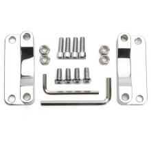 Suporte Espaçador de Elevação de para-Lama Dianteiro Cromado para 00-13 Touring Road King Street Electra Glide FLHR FLHT Roda de 21"