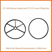 271148 2Inch Diverter Spider Gasket&271151 O-Ring Kit for PacFab Side and Top Mount Pool & Spa Multiport Valve