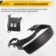 Instrument Decorative Frame Dashboard Border 68240-ZZ50A for TITAN 2008-2015 Black