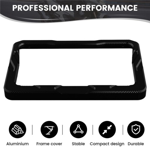 Motorcycle Modified Instrument Protection Frame for  368G Display Decorative Shell Screen Protective Cover Black