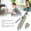 Sand Blaster Accessories Nozzle  Ergonomic Design with 3 Tips Remove Abrasive Stain Rust Grime 5