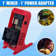 For Bitaxe Gamma 601 BTC Solo Miner 1.2TH/S 18W Bitcoin BTC WiFi Miner BM1370 Asic Chip Low Noise Miner Open Source AU Plug