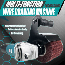Meuleuse D'Angle Électrique Multifonctionnelle M10, Accessoires de Fixation pour Machine de Polissage et de Brunissage pour Métal, Acier et Bois