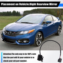 Right Rearview Mirror Camera 36580-TR3-A01 36580TR3A01 for 2014-2015 Rear View Parking Assist Camera