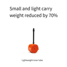 Ultra-Light Road Bicycle Inner Tube 85mm the Length of Air Nozzle Ultra-Light 28g TPU Inner Tube for Bicycle.