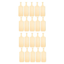Sorority Paddle, Onafgewerkte Massief Dennenhouten Peddel, Griekse Broederschapspeddel voor Tekenen, Knutselen en Huisdecoratie (20 Stuks)