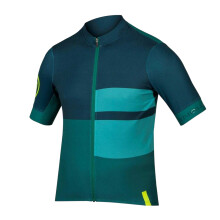 (S, Emerald Green) Endura Mens Short-Sleeved Cycling Jersey