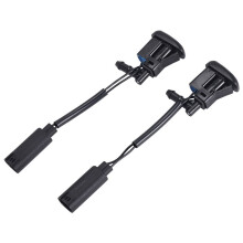 1 Pair Nuovo Parabrezza Riscaldato Rondella Spruzzatore Ugello Jet 61667110851 Per- Serie 1 E81 E82 E87 X3 E83 X5 E53 Z4 E85 E86