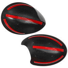 Paquete de 2 Cubiertas para Espejo Retrovisor de Puerta Izquierda + Derecha NS para  Cooper R52 R50 R53 01-06 Primer