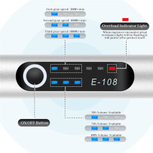 Elektrische Graveerpen met USB-C-Oplaadfunctie, 3 Snelheidsinstellingen, Overbelastingsbeveiliging, voor Hout, Metaal, Glas, voor Beginners B