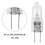 10x G4 JC Type Halogen Light Bulb Lamp 12V 10W 10 Watt 6