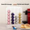 40 Capsule Coffee Capsule Holder Acrylic Transparent Instant Coffee Storage Display Rack Vertical Space Saving Sleek 4