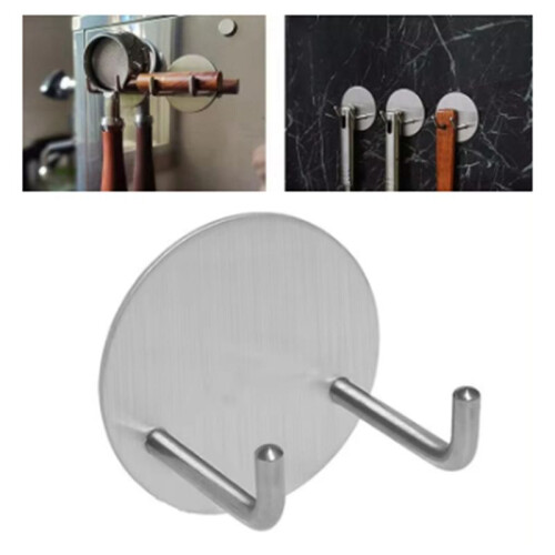 Coffee Bottomless Portafilter Wall Rack Self-Adhesive Coffee Bottom Filter Holder Tools Cafe Accessories 2pcs 2