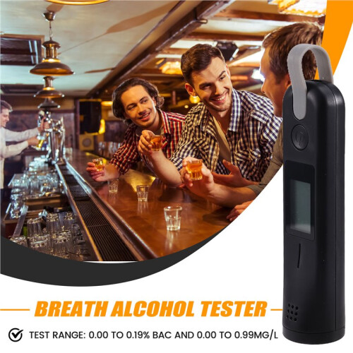 Breath Tester Quick Response High Accuracy Easy to Use Breath Analyzer Automatic Shutdown  5C for Wedding 1