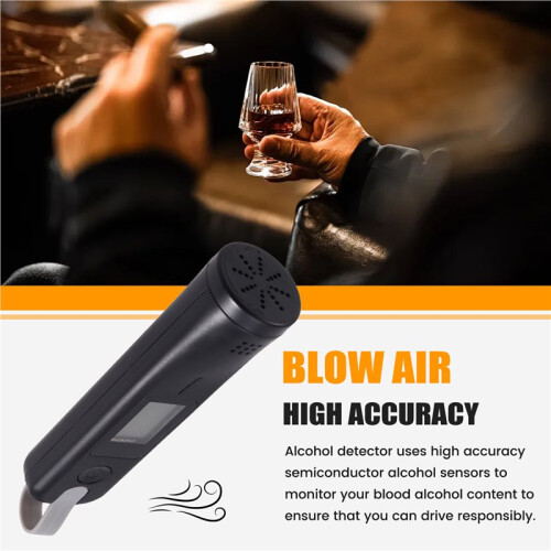 Breath Tester Quick Response High Accuracy Easy to Use Breath Analyzer Automatic Shutdown  5C for Wedding 2