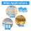 4 Pcs Fluorescent Light Covers,Light Covers for Ceiling Lights Classroom, Magnetic Light Filters for Office 2