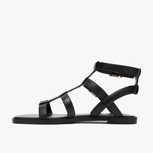 Clarks (Standard, 4 (Adults')) Erisia Glad Black Leather 1