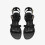 Clarks (Standard, 4 (Adults')) Erisia Glad Black Leather 6