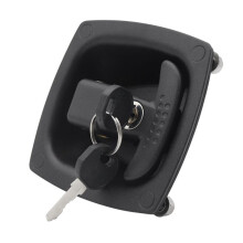T-Shape Handle Lock for Truck Trailer Door Waterproof T-Handle Folding Compression Lock for Toolbox