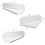 Rain Gutter Diverter, Flow Rain Diverter for Gutters and Gutter Extension,Serviceable  Guard Alternative,A 7