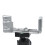 For  E-M10III Camera L Bracket Hand Grip Quick Release Plate Camera Accessories Silver 7