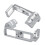 For  E-M10III Camera L Bracket Hand Grip Quick Release Plate Camera Accessories Silver 4