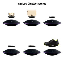 Présentoir Magnétique Noir à Lévitation Magnétique pour Ornements, Bijoux et Chaussures - Convient Aux Produits de 0 à 350 G - Prise Américaine