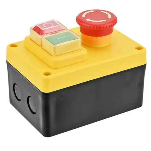KJD17D 120V 16A Electromagnetic Push Button  Emergency Stop Switches for Electric Tools and Machine Tool Equipment 2