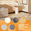 Threshold Ramps for Doorways Self Adhesive Threshold Ramp for Doorways, Wheelchairs, Strollers, Deceleration Ramp Grey 6