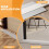 Threshold Ramps for Doorways Self Adhesive Threshold Ramp for Doorways, Wheelchairs, Strollers, Deceleration Ramp Grey 8