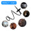 3Pack Simple Single Bottle Wall-Mounted Wine Rack, Wine Bottle Display Rack, Metal Hanging Wine Rack 6