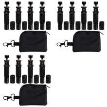 12x Automatic Tire Deflator,10-30 PSI/0.7-2 BAR Adjustable Tire Deflator Kit,Air Down Tire Deflators Offroad Accessories