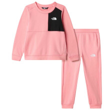(6 Years, Coral Pink) The North Face Childrens/Kids Performance Tracksuit Set