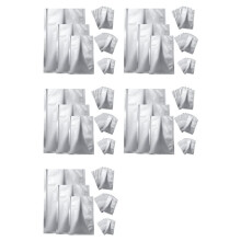 125 Pieces 3 Sizes Mylar Aluminum Foil Bags,Foil Flat Heat Sealing Bags Storage Bags Pouch for Food Coffee Tea Beans
