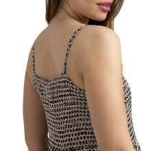(XS, Soft Stone Print) Trespass Womens Tiered Maxi Dress - Selena