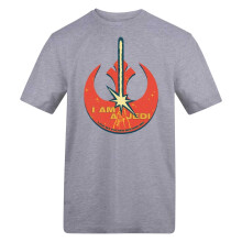 (14 Years, Grey) Star Wars Childrens/Kids I Am A Jedi T-Shirt