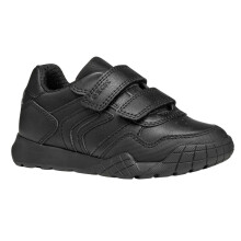 (3.5 UK, Black) Geox Boys Rann-E Trainers