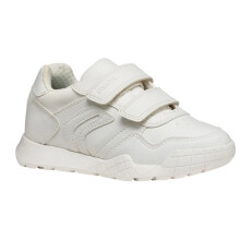 (6 UK Child, White) Geox Boys Rann-E Trainers