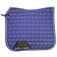 (X Full, Navy) Gallop Logo Quilted Horse Dressage Saddlepad