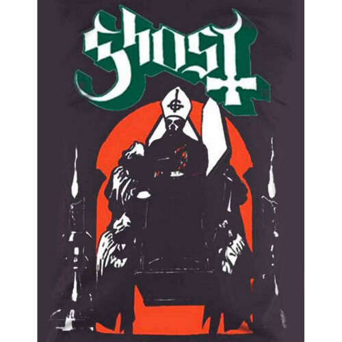 Ghost (M, Black) Ghost Unisex Adult Procession T-Shirt 2