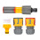 Hozelock Hozelock Starter Set Watering Kit Hose Connector Nozzle 1