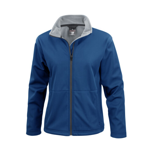 Result (XL, Navy Blue) Result Core Ladies Soft Shell Jacket