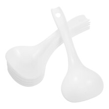 HOMEMAXS Serving Spoon Set Reusable 6-Piece