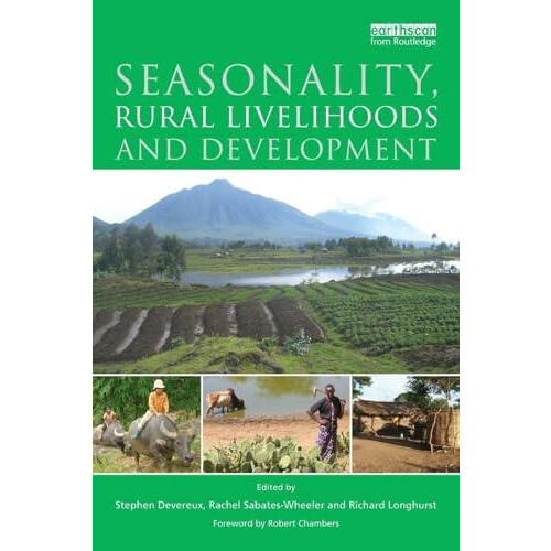 Seasonality Rural Livelihoods and Development Paperback Book