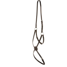 (Cob, Brown) Collegiate Grackle Leather Noseband IV